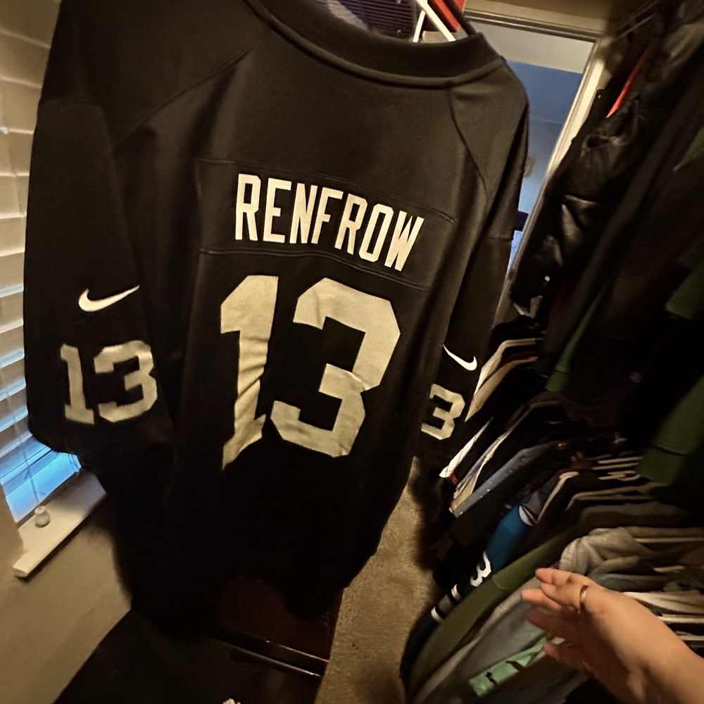 Renfrow raiders jersey